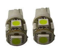 5Q T-10 LED Bulbs 12V Xenon-Optics White, set of 2 pieces (5050-3 chips)