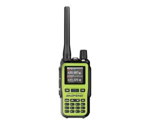 5R MINI Amateur Radio Walkie Talkie - UHF/VHF Dual Band 999 Channels, Bluetooth Programmable, 5W Output, USB-C Charging, with 2200mAh Battery for Outdoor & Emergency Use