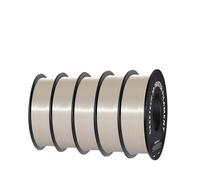 5Rolls 3D Silk Filament 1Kg/roll 1.75mm Spool Wire for 3D Printer Material,Safety, Vacuum Packaging(Green)