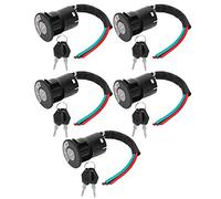 5Set Electric Scooter Power Supply Lock with 10pcs Lock Keys for E-Bike Electronic Lock Switch