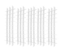 5Set Freeze Dryer Tray Dividers for Candy Tray 5set 5 Set Freeze Suitable for Storage Material Made from Robust PP Material Making Them Suitable for Drying (Transparent)