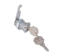 5Set Metal Cabinet Locker Cam Lock with Keys Security Mailbox Lock Drawer 16mm/20MM/25MM/30MM(Brown)