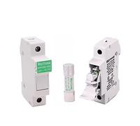 5Set Photovoltaic Solar Fuse Holder with 10 * 38mm DC 1000V 1A 3A 5A 10A 15A 20A 25A 32A Protected circuits (Color : 15a, Size : S)