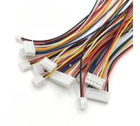 5Sets JST XH2.54 XH 2.54mm Wire Cable Connector 2 Pin Male and Female Plug Socket 10cm Wire Length 26AWGDurability