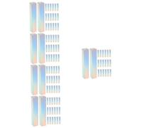 5sets Lipstick Boxes Durable Paper Lip Gloss Packaging for Cosmetics for DIY Projects and Wrapping Space Saving Design Eye Catching Solid Color 30pcs*5