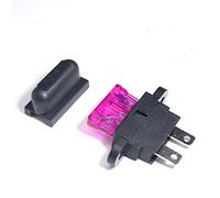 5sets Waterproof Auto Standard Middle Fuse Holder + Car Boat Truck ATC ATO Blade Fuse 5A 7.5A 10A 15A 20A 25A 30A 35A 40A Protected circuits (Size : 20A)