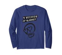 5SOS Logo Pop Rock Music by Rock Off Long Sleeve T-Shirt