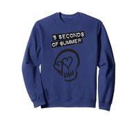 5SOS Logo Pop Rock Music by Rock Off Sweatshirt