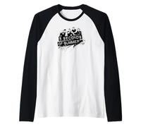 5SOS Splatter Pop Rock Music by Rock Off Raglan Baseball Tee