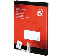 5Star 296808 self-adhesive label Rectangle White 800 pc(s)