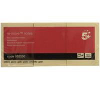 5Star 552250 note paper Rectangle Yellow 100 sheets Self-adhesive