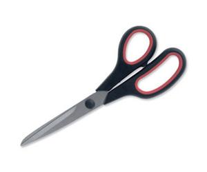 5Star 909272 stationery/craft scissors Straight cut Black, Red