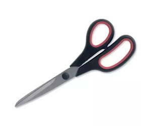 5Star 909272 stationery/craft scissors Straight cut Black Red