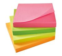 5Star 912971 note paper Square Assorted colours 100 sheets Self-adhesive