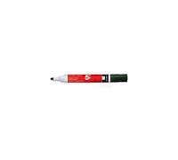 5Star Black Dry Wipe Whiteboard Marker Pen for Whiteboards, Flipcharts, Memo Boards - 3mm Bullet Tip - Pack of 4