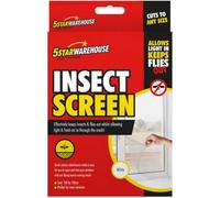 5starwarehouse Insect Screen Bug And Fly Proof Window Netting 130 x 150cm (White)