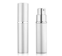 5starwarehouse® Refillable Perfume Atomiser Atomizer Aftershave Travel Spray Miniature Bottle 6ml (Silver)