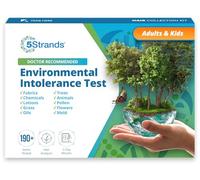 5Strands Environmental Intolerance Test, 190 Outdoor & Indoor Items Tested, at Home Sensitivity Test, Accurate Hair Analysis, Results in 7 Days