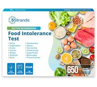 5Strands Food Intolerance Test, Accurate Hair Analysis, 658 Items Tested, at Home Food Sensitivity Test Kit for Adults & Kids, Gut Health Test, Results in 4 Days