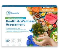 5Strands Intolerance & Deficiency Test, 444 Items Tested, Includes 3 Tests, Food Intolerance, Environment Sensitivity, Nutrition Imbalance, at Home Health Collection Kit, Results in 7 Days