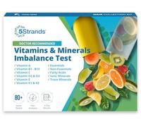 5Strands Nutrition Deficiency Test, 80 Vitamins, Minerals, Amino Acid Imbalances Tested, at Home Health Test, Accurate Hair Analysis, Results in 7 Days, Diet & Lifestyle Wellness