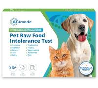 5Strands Pet Raw Food Intolerance Test, at Home Sensitivity Test for Dogs & Cats, 270 Items, Hair Analysis, Accurate for All Ages and Breed, Results in 7 Days - Chicken, Beef, Duck