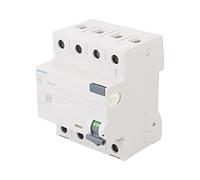 5SV3644-6 RCD switch lNominal: 40A IDiff: 300mA Poles: 3+N 230/400VAC DIN...