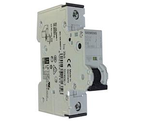 5SY 4106-7 | 5SY4106-7 | SIEMENS 10KA 6AMP MCB TYPE C, 230/400 V 10KA, 1-POLE, C, 6 A, D=70 MM