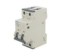 5SY4206-7 overcurrent switch 230/400VAC lNominal: 6A pole: 2 DIN character: C...