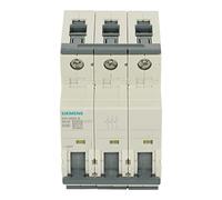 5SY4332-8 | SIEMENS MINIATURE CIRCUIT BREAKER, 4000V, 10KA, 3-POLE, D, 32 A, D=70 MM