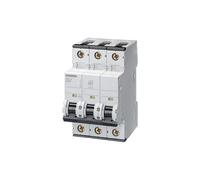 5SY6316-7 Siemens SENTRON 5SY6 Miniature Circuit Breaker, 3-Pole, 16 A, Type C,