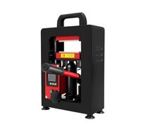 5T Hydraulic Heat Press Machine 900W Dual Plates with Digital Control | 0-250°C Professional Heating Press for DIY & Craft