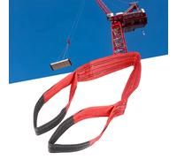5T Lifting Strap Flat PES 4m Red