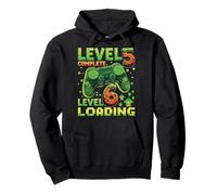 5th Anniversary Video Game Lover 5 Years Old Birthday Pullover Hoodie