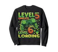 5th Anniversary Video Game Lover 5 Years Old Birthday Sweatshirt