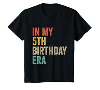 5th Bday Five Year Old Girl Boy 2020 In My 5th Birthday Era T-Shirt