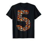 5th Birthday 5 Dinosaurs Trex Five Year Old Bday Party Boys T-Shirt