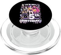 5th Birthday 5 Year Old Girl Korean Pop Kpop Bday Party PopSockets PopGrip for MagSafe