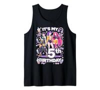 5th Birthday 5 Year Old Girl Korean Pop Kpop Bday Party Tank Top