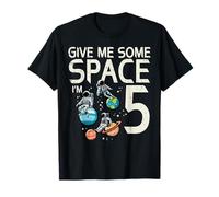 5th Birthday Astronaut Give Me Space 5 Year Old Boys Kids T-Shirt