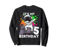 5th Birthday Astronaut Space Lover Gamer Sweatshirt