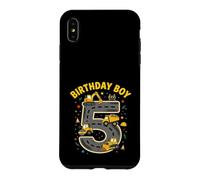 5th Birthday Boy Construction Excavator Truck Case for iPhone XS Max