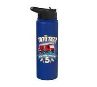 5th Birthday Fire Engine - 5 Years Gift Fire Brigade Stainless Steel Insulated Water Bottle
