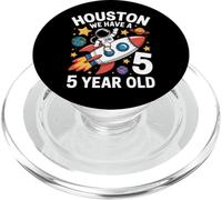 5Th Birthday Houston We Have A 5 Year Old Astronaut PopSockets PopGrip for MagSafe