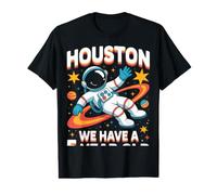 5Th Birthday Houston We Have A 5 Year Old Astronaut Space Value Graphic T-Shirt