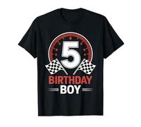 5th Birthday Shirt Boy Fast Five 5 Year Old Boy Birthday 5 Y T-Shirt