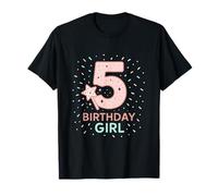 5th Birthday Star Celebration Artwork T-Shirt