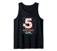 5th Birthday Star Celebration Artwork Tank Top