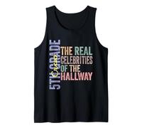 5th Fifth Grade Crew + The Real Celebrities of The Hallway Tank Top