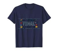 5th & Final Elementary Year Celebration for Students T-Shirt, Men, Navy, 3XL